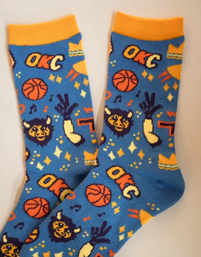 Thunder Party Socks