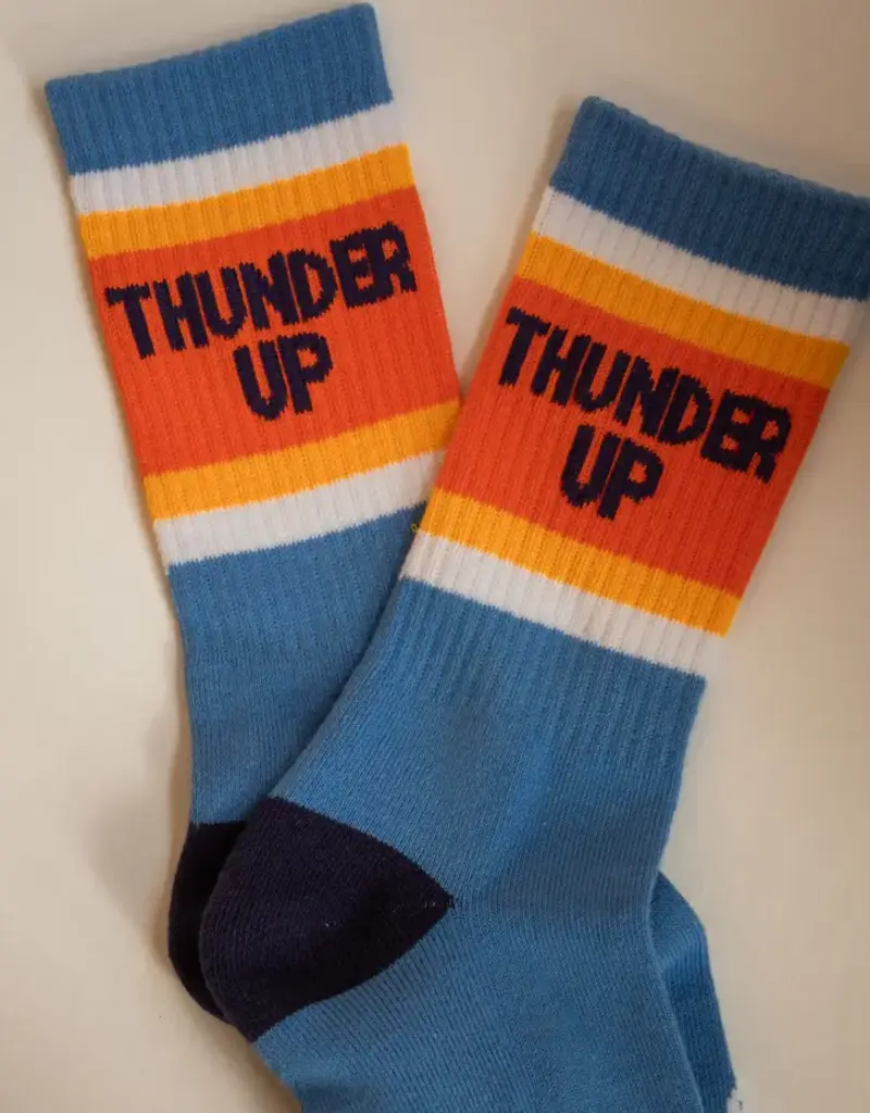 Thunder Up Ribbed socks