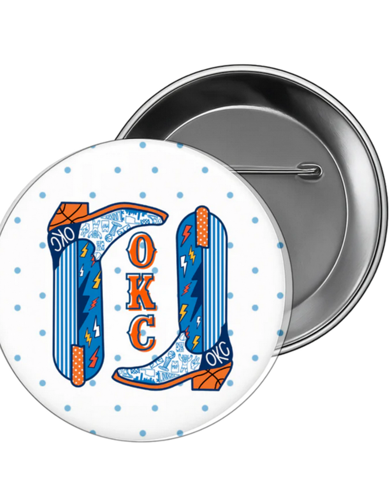 ! OKC boots button
