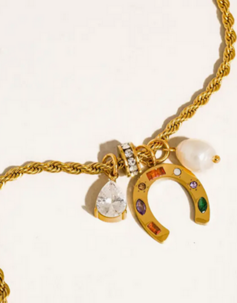 Horseshoe Charm Necklace