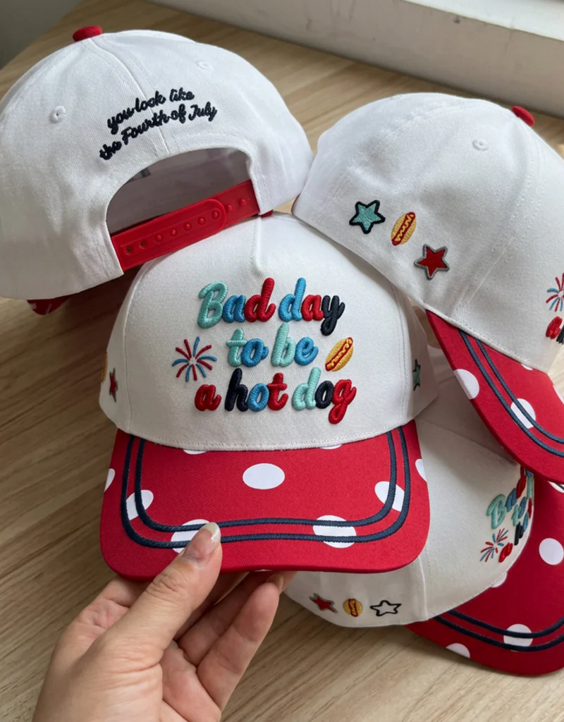Bad Day to be a Hot Dog hat