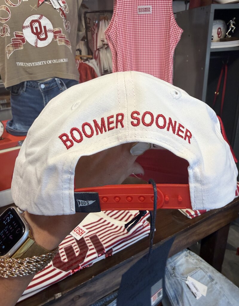 White Oklahoma Bill Hat