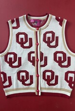 QOS Rhinestone OU Cardi