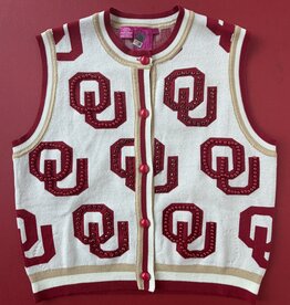 QOS Rhinestone OU Cardi