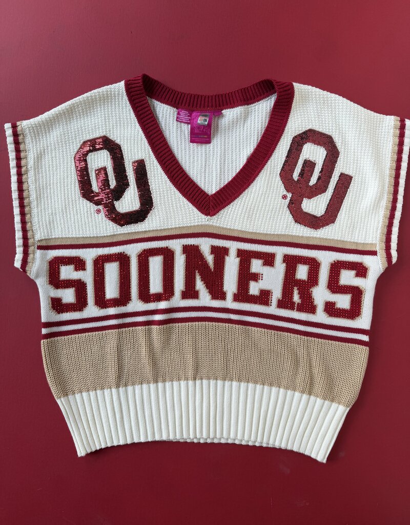 QOS Double Mascot Sweater