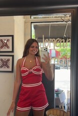 Halter Bow Top and Shorts Set