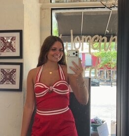 Halter Bow Top and Shorts Set