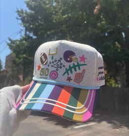 Game Day Doodles Football Hat