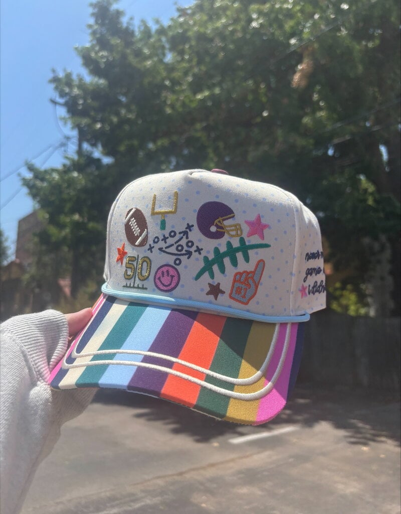 Game Day Doodles Football Hat