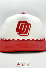 Red & White Disco Rope Hat