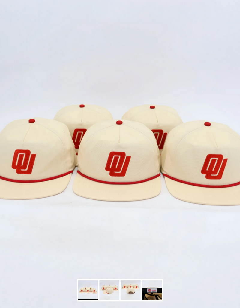 Cream OU Disco Hat