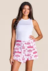 Team Toile Denim Skort | Oklahoma