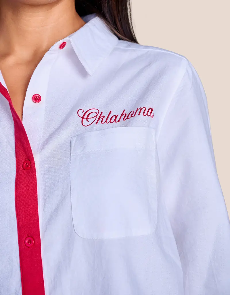 Oxford Honor Roll Button-Down | Oklahoma