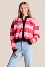 Playbook Patch Cardigan | Oklahoma