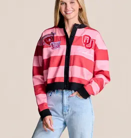 Playbook Patch Cardigan | Oklahoma