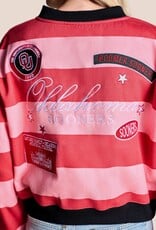 Playbook Patch Cardigan | Oklahoma
