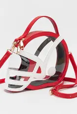 Football Helmet Clear Purse