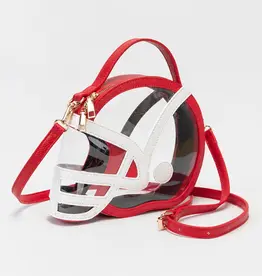 Football Helmet Clear Purse
