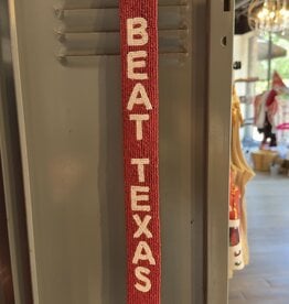 Red Beat Texas Purse Strap