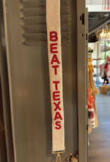 White Beat Texas Purse Strap