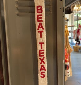 White Beat Texas Purse Strap