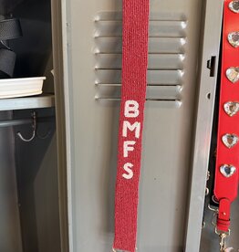 Crimson BMFS Purse Strap