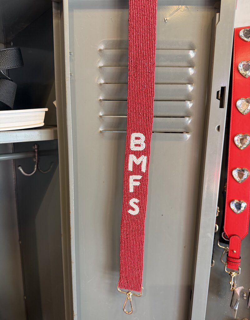 Crimson BMFS Purse Strap