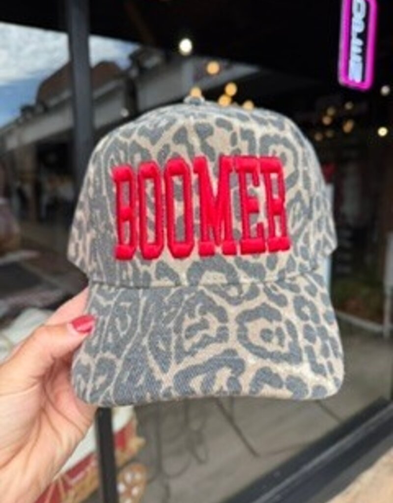 Leopard Boomer Hat