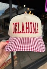 Oklahoma Check Red