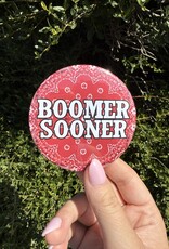 ! Boomer Sooner Bandana Button