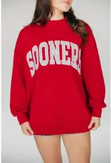 Madi Mockneck Grey Letters