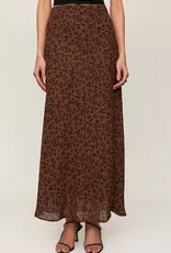 Europa Leopard Skirt Burnt Umber