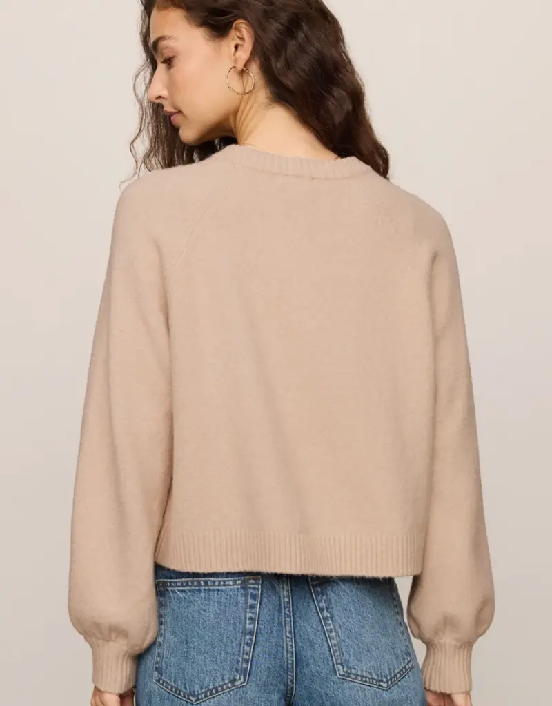 Coming Up Sweater Soft Ecru