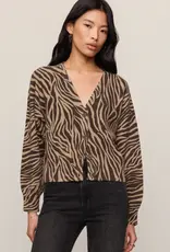 Zebra Cradigan