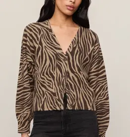 Zebra Cradigan