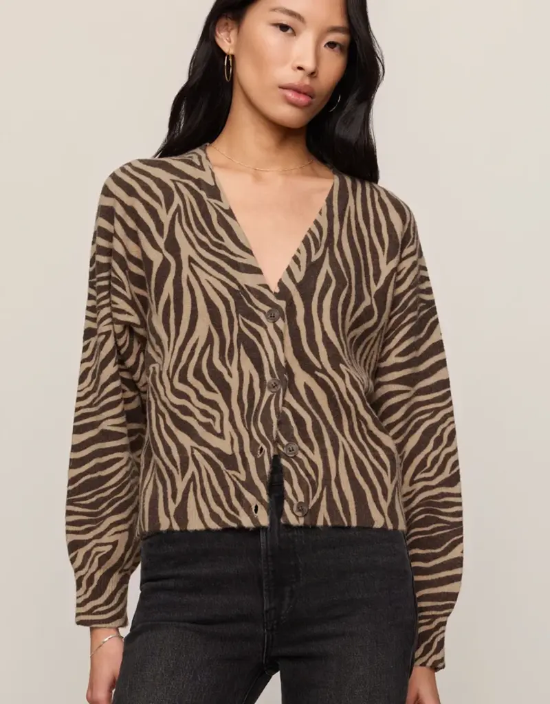Zebra Cradigan