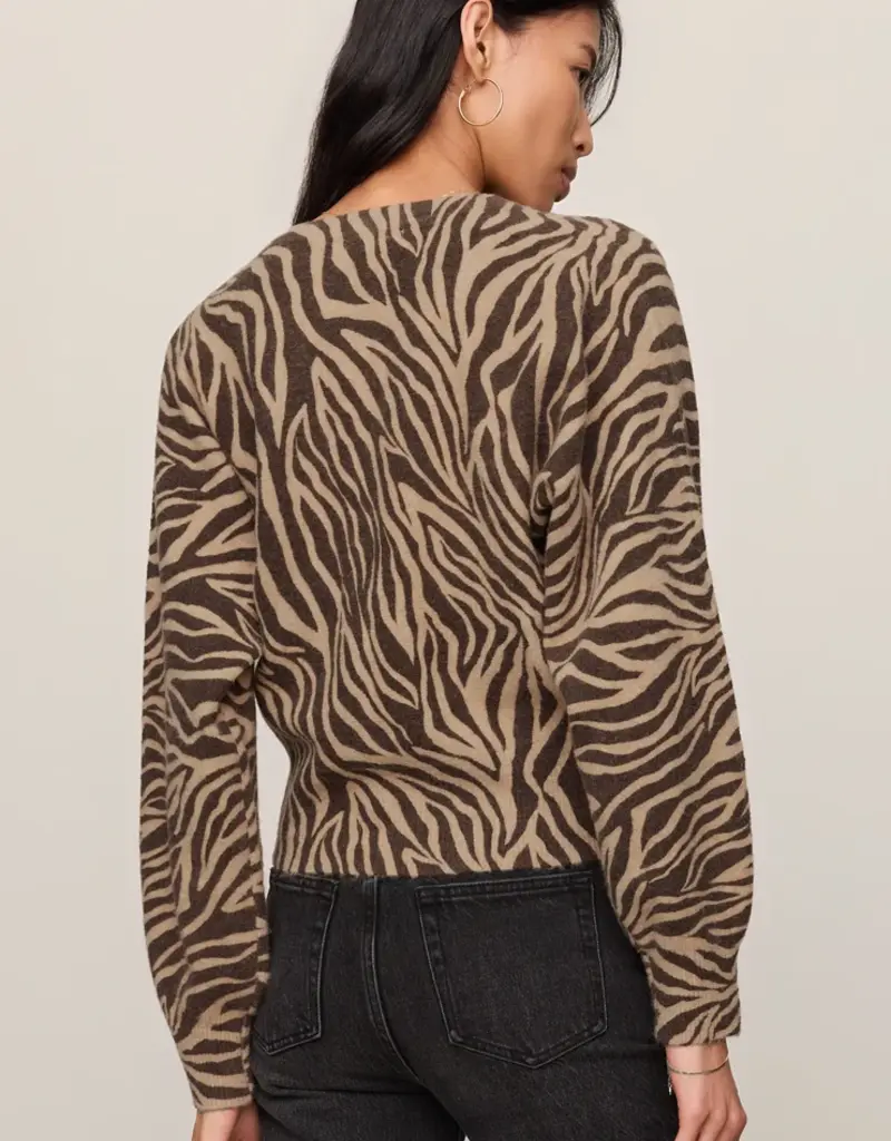 Zebra Cradigan