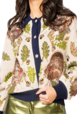 QOS turkey and acorn button up