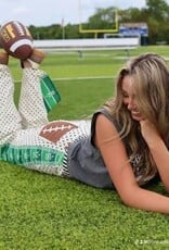 GameDay Contrast Wide Leg Denim