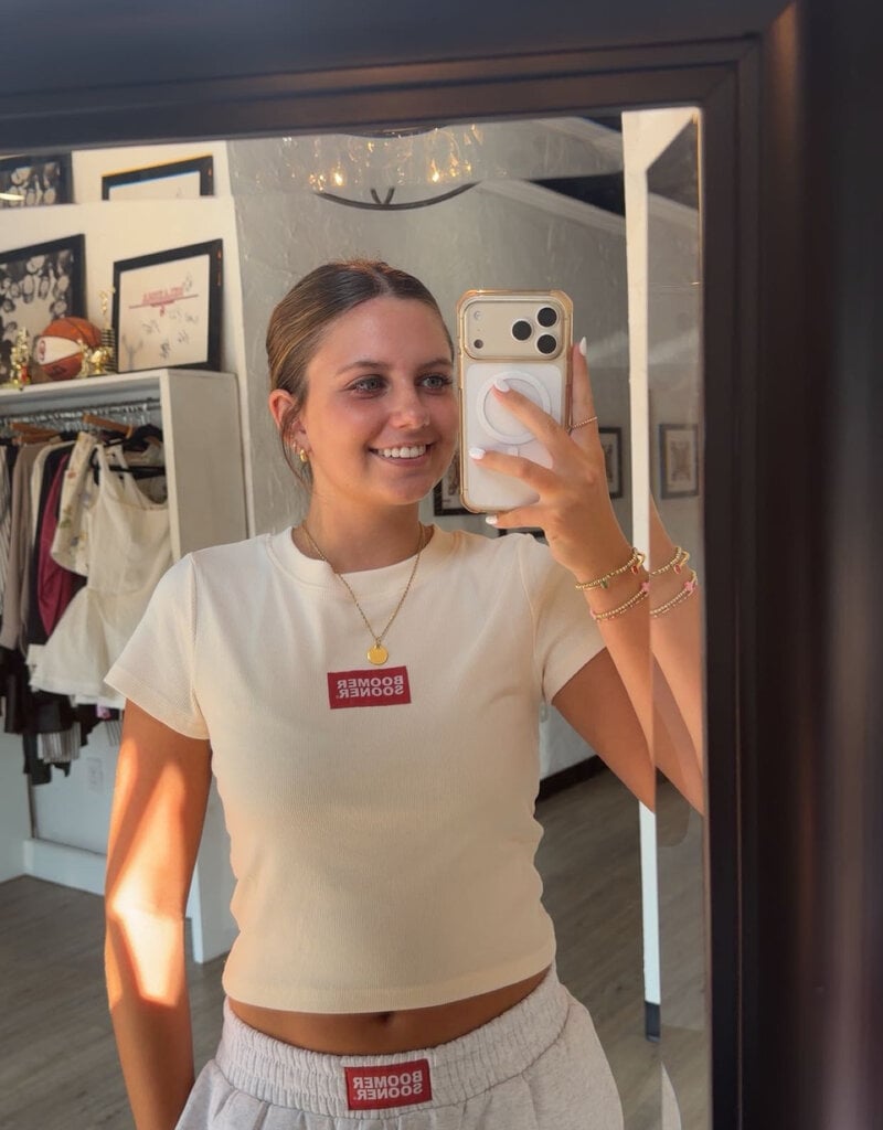The Raegan Ribbed Baby Tee