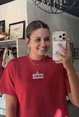 Kristin Airy Boomer Sooner Tee
