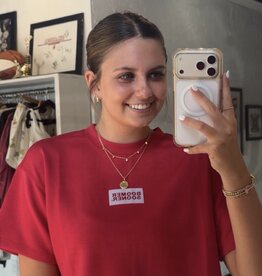Kristin Airy Boomer Sooner Tee