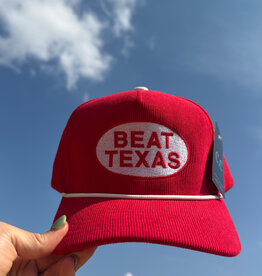 Beat Texas Cord Hat