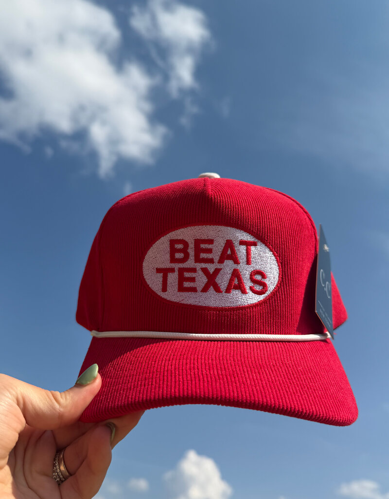 Beat Texas Cord Hat