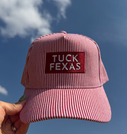 Tuck Fexas striped Hat
