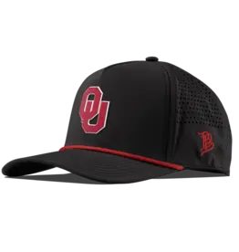 Oklahoma Black Panel Rope Hat