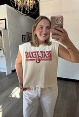Retro College Beat Texas Muscle Tank