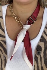 OU Scarf Necklace