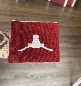 Upside Down Long Horn Coin Pouch