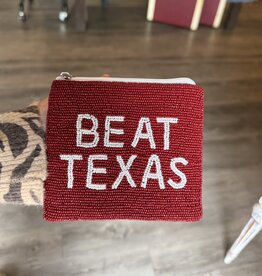 Beat Texas Coin Pouch